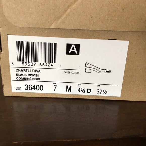 Clark’s Shoes- Black Chartli Diva, size 7M - Picture 3 of 3